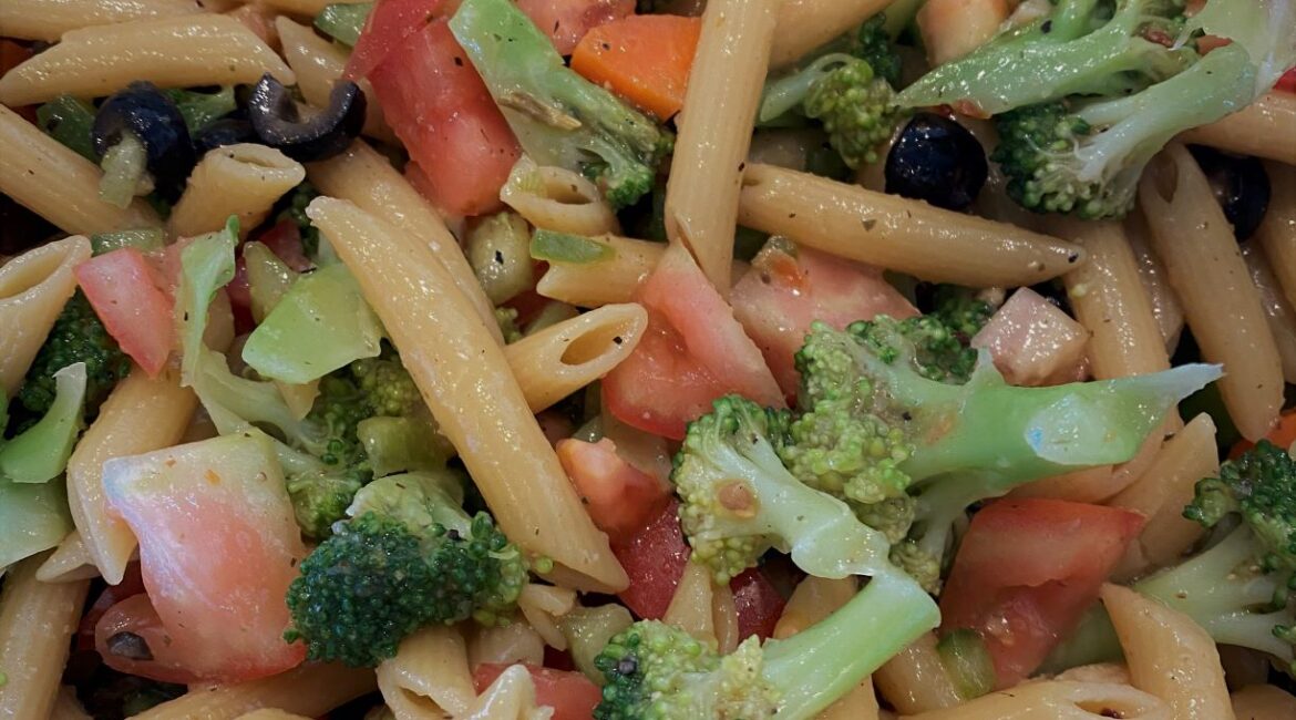 zesty pasta salad