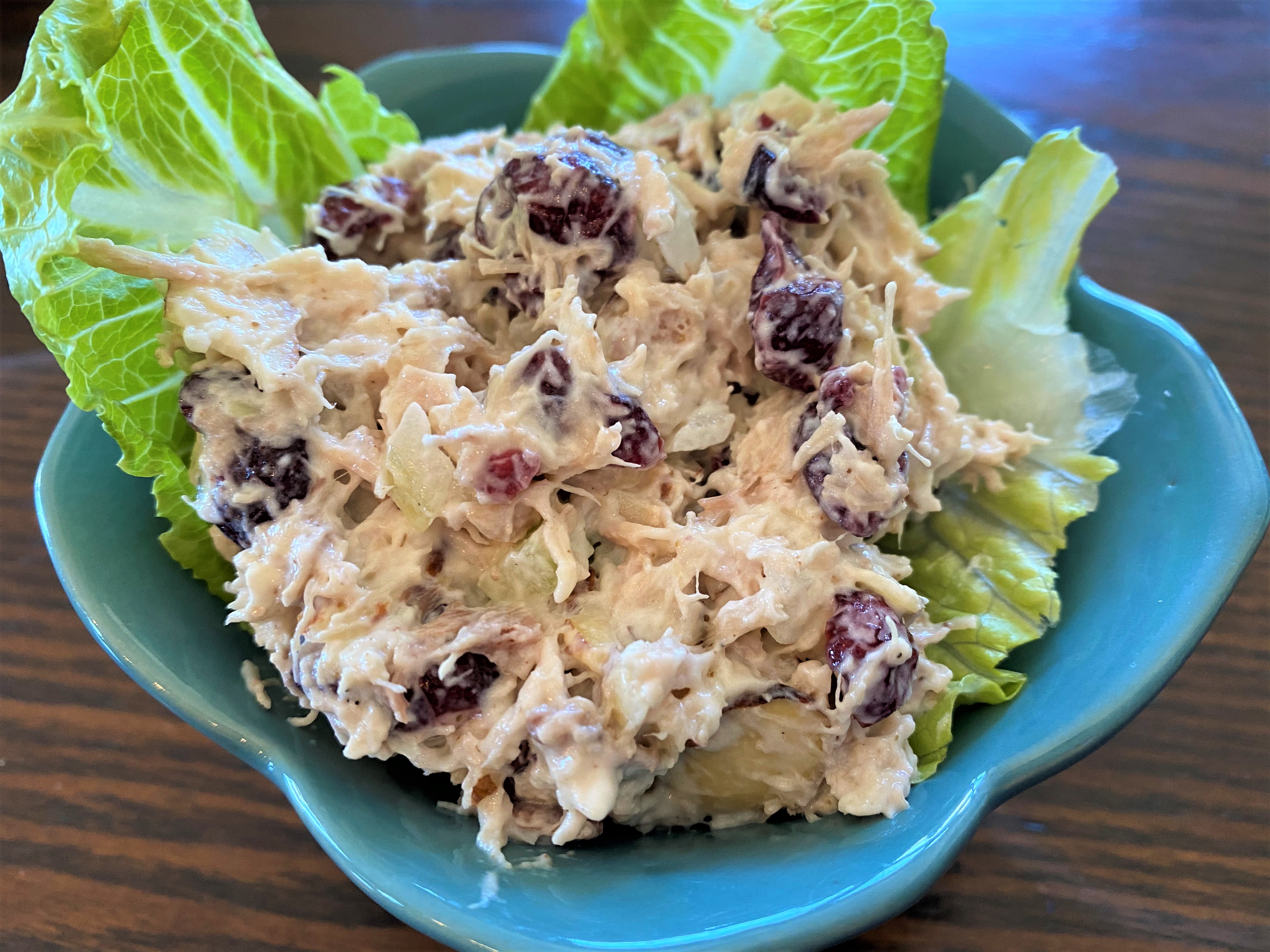 Belles Cranberry Almond Chicken Salad - Tales of the Dinner Belle